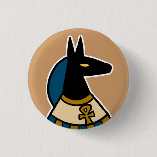Deity : Anubis Ronde Button 3,2 Cm