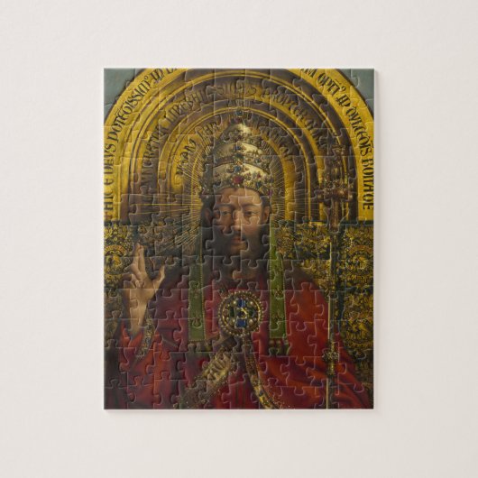 Deity Enthroned, Christus, het Gent Altarpart Legpuzzel (Verticaal)