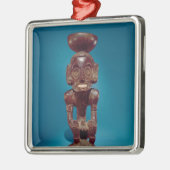 Deity figures , Dominicaanse Republiek Metalen Ornament (Links)