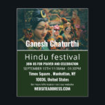 Deity God Statue, Hindu Event Adverteren Flyer<br><div class="desc">Godzijdank,  hindoe-evenement Adverteren broers door de winkel van het Visitekaartje.</div>