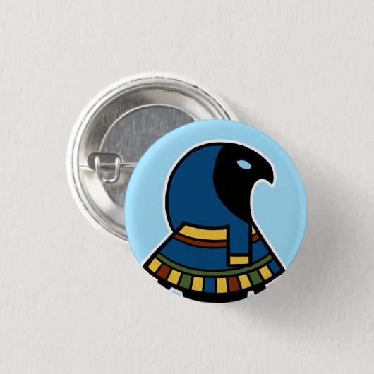Deity : Horus Ronde Button 3,2 Cm (Voorkant /achterkant)