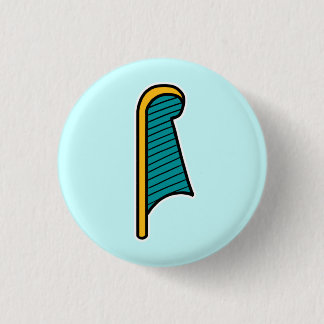 Deity : Ma'at Ronde Button 3,2 Cm