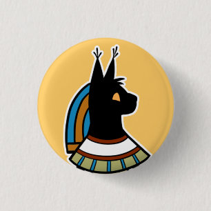 Deity : Mafdet Ronde Button 3,2 Cm