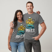 Deity of Beat Making Ganesha DJ Platenspeler Music T-shirt (Unisex)