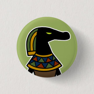 Deity : Sobek Ronde Button 3,2 Cm