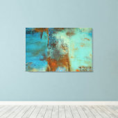 Deja Blue Canvas Afdruk (Insitu (Houten vloer))