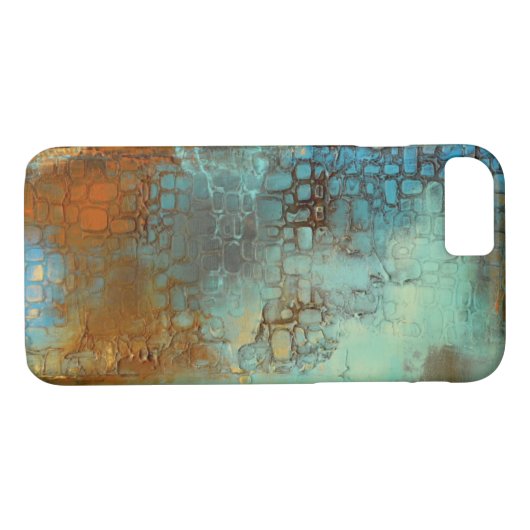 Deja Blue Case-Mate iPhone Case (Achterkant (Horizontaal))