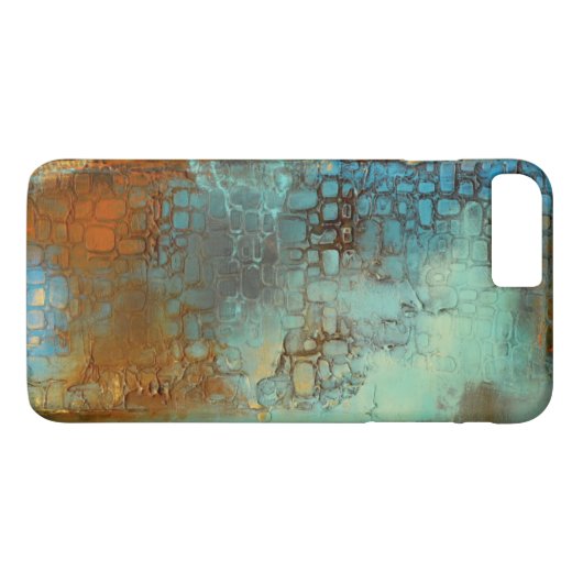 Deja Blue Case-Mate iPhone Case (Achterkant (Horizontaal))