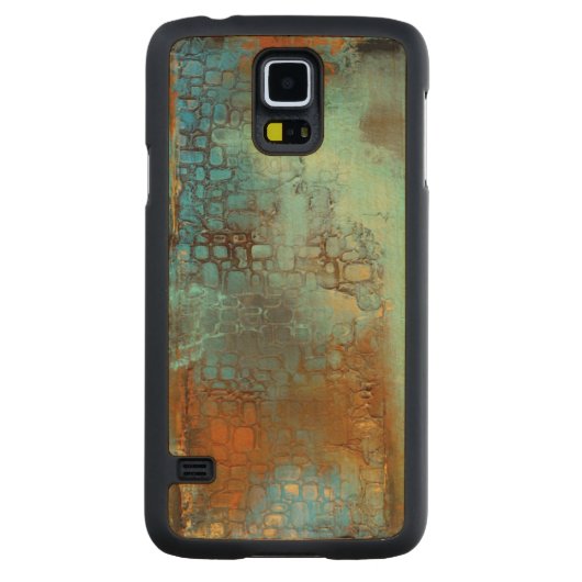 Deja Blue Esdoorn Galaxy S5 Slim Hoesje (Achterkant)