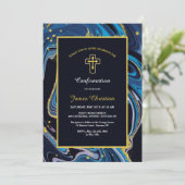 Deja Blue Religious Kaart (Staand voorkant)