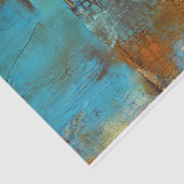 Deja Blue Tissuepapier (Detail)