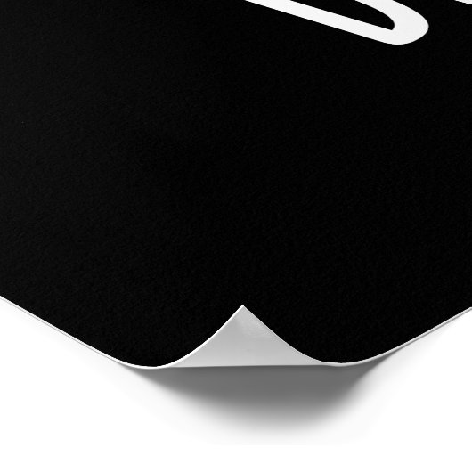 Deja Boo Funny Ghost Pun Dark BG Poster (Hoek)