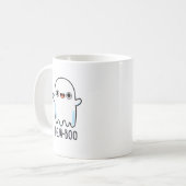 Deja Boo Funny Ghost Pun Koffiemok (Voorkant links)