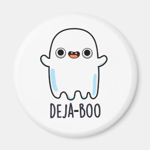 Deja Boo Funny Ghost Pun Magneet
