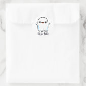 Deja Boo Funny Ghost Pun Ronde Sticker (Tas)