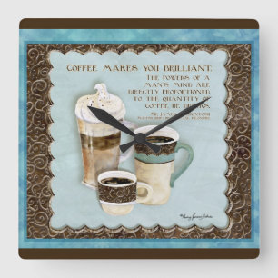 Deja Brew Coffee maakt je een briljante klok