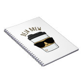 Deja Brew Grappige Koffie Grappen Notitieboek (Rechterzijde)