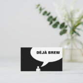 deja brew koffieprik klantenkaartje (Staand voorkant)
