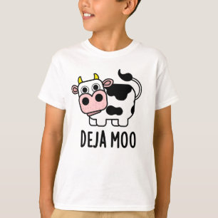 Deja Moo Funny Koe Pun T-shirt