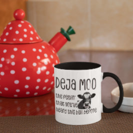 Deja Moo - Je hebt die stier eerder gehoord Koffiemok