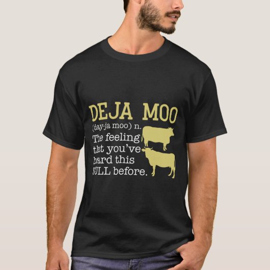 Deja Moo-Koe Lover T-shirt (Voorkant)