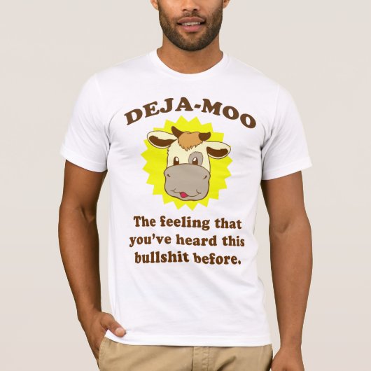 Deja-moo Koe T-shirt (Voorkant)