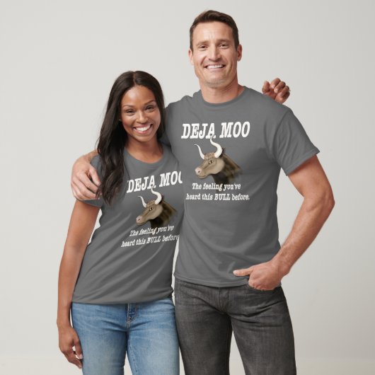 Deja Moo T-shirt (Unisex)
