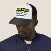Deja Poo Grappige Bal Cap Hoed Trucker Pet (In situ)