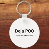Deja Poo Sleutelhanger (Voorkant)