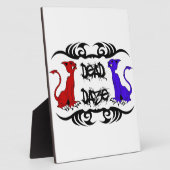 Deja Vu Cat Fotoplaat (Zijkant)