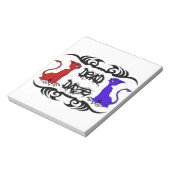 Deja Vu Cat Notitieblok (Linkerzijde)