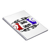 Deja Vu Cat Notitieboek (Rechterzijde)