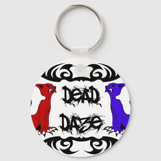 Deja Vu Cat Sleutelhanger (Voorkant)