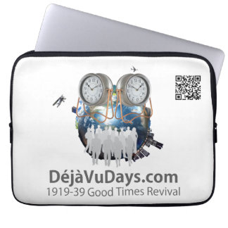 Déjà Vu-dagen - laptophoes van 13 inch Laptop Sleeve