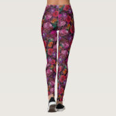 Déjà vu Destroyed Floral Leggings (Achterkant)