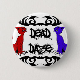 Déjà Vu Kat Ronde Button 5,7 Cm