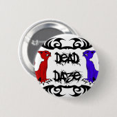 Déjà Vu Kat Ronde Button 5,7 Cm (Voorkant /achterkant)