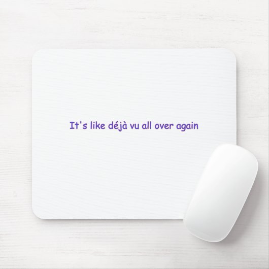 deja vu muismat (Met muis)