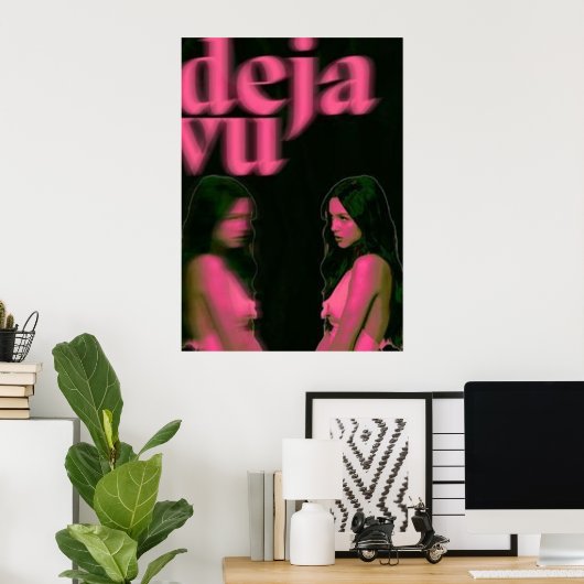 DEJA VU POSTER (Thuiskantoor)