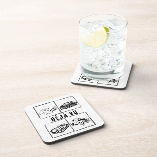 Déjà vu.w bier onderzetter (Rechterzijde)