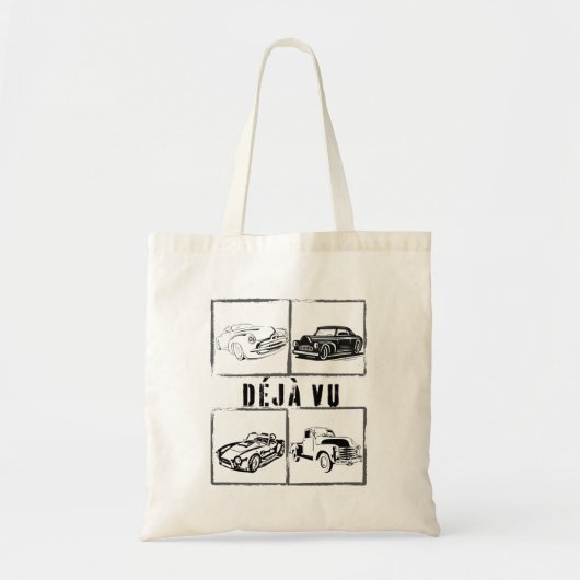 Déjà vu.w tote bag (Voorkant)