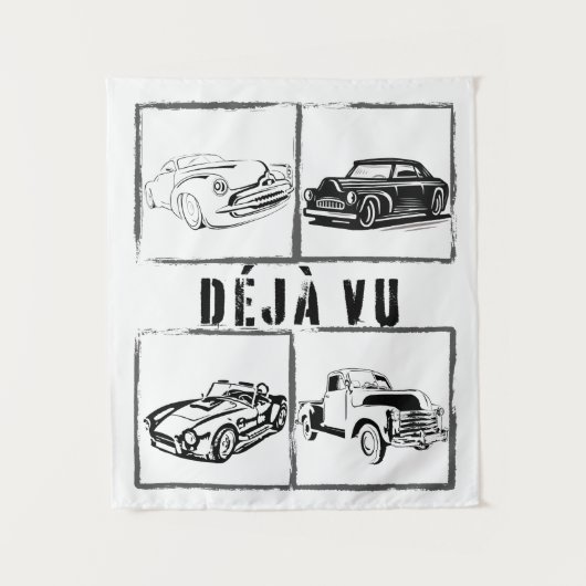 Déjà vu.w wandkleed (Voorkant)