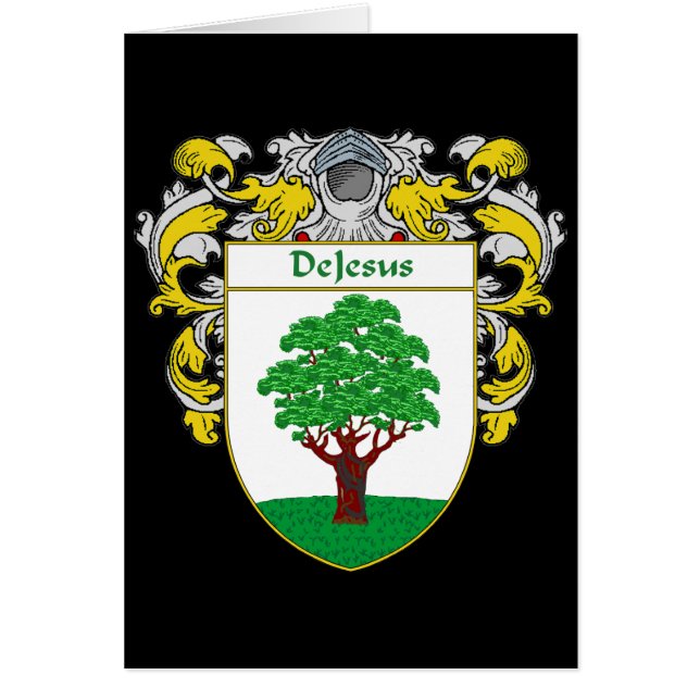 DeJesus Coat of Arms (Mantled) (Voorkant)