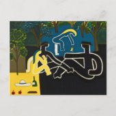 Dejeuner sur l'herbe briefkaart (Voorkant)