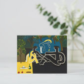 Dejeuner sur l'herbe briefkaart (Staand voorkant)