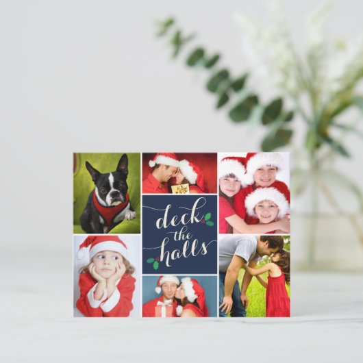 DEK DE HALLEN | Feestdagen briefkaart (Staand voorkant)