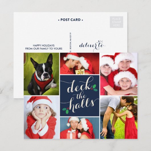 DEK DE HALLEN | Feestdagen briefkaart (Voorkant / Achterkant)