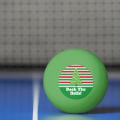 Dek de Kogels grappige kerstboomspelen Pingpongbal (Net)