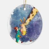 Dek de nekken keramisch ornament (Links)