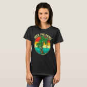 dek de palmbomen zomerangst t-shirt (Voorkant volledig)